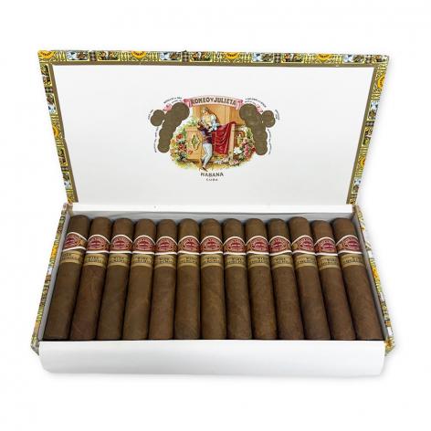 Lot 408 - Romeo y Julieta Wide Churchills 