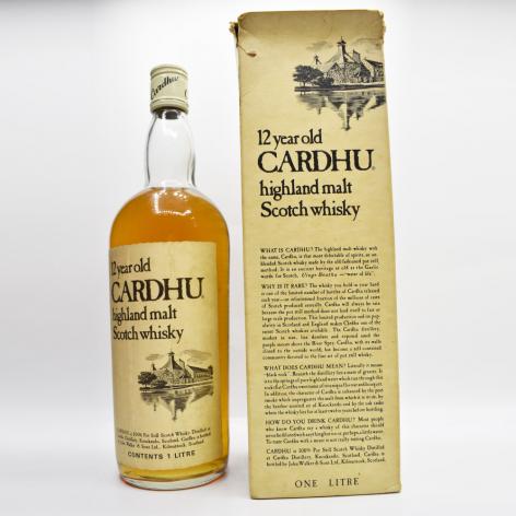 Lot 431 - Cardhu 12YO 1970s Highland Malt Scotch Whisky