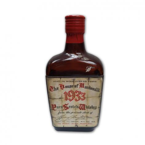 Lot 459 - The House of Macdonald 26YO Pure Scotch Whisky 1933 Private stock of Henry Clayton