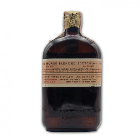Lot 473 - White Horse  Circa 1940/50's Scotch Whisky