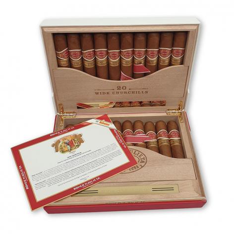 Lot 476 - Romeo y Julieta Wide Churchills Travel Humidor