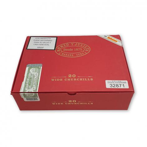 Lot 476 - Romeo y Julieta Wide Churchills Travel Humidor