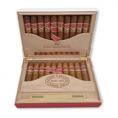 Lot 477 - Romeo y Julieta Wide Churchills Travel Humidor