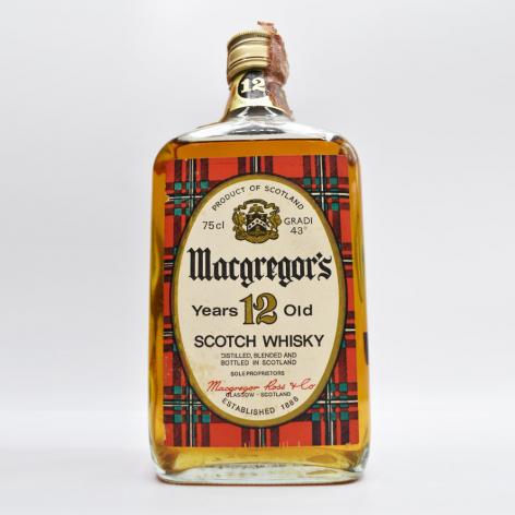 Lot 480 - Macgregors 12YO Blended Scotch Whisky