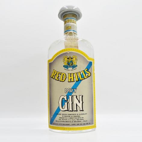Lot 488 - Red Hills Dry London Gin Bottled 1950s Buton Gin