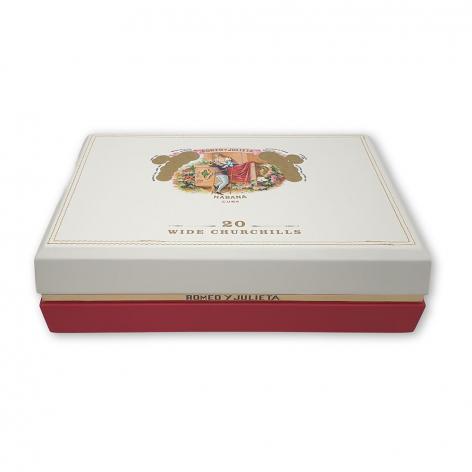 Lot 502 - Romeo y Julieta Wide Churchills Travel Humidor