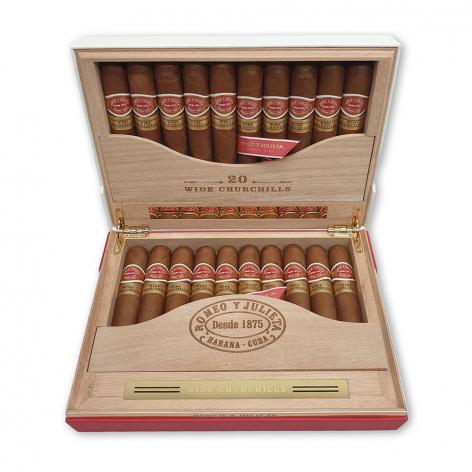 Lot 503 - Romeo y Julieta Wide Churchills Travel Humidor