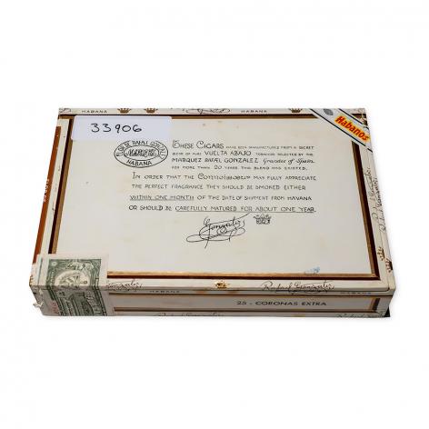 Lot 588 - Rafael Gonzalez  Coronas Extra