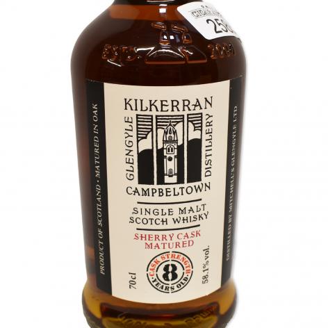 Lot 78 - Kilkerran Sherry Cask Matured 8 years old