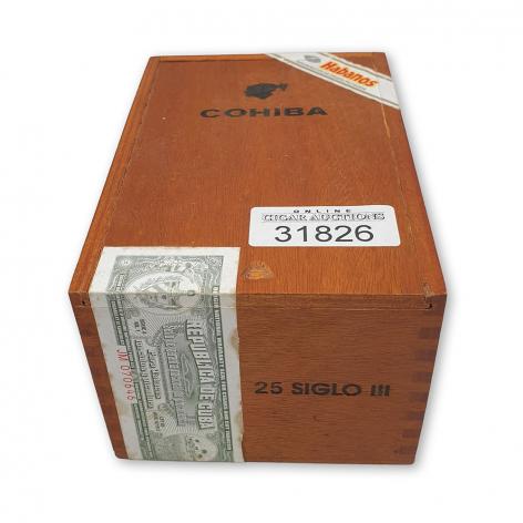 Lot 89 - Cohiba Siglo III