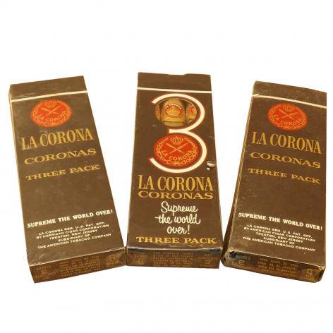 PRE1157 - La Corona Coronas - Clear Havanas circa 1950's