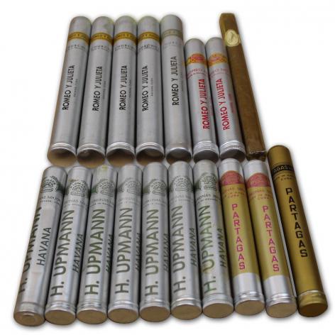 Lot 38 - Mixed singles 18 Cigars