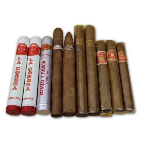 Lot 39 - Mixed singles 10 Cigars