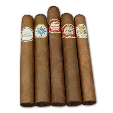 Lot 40 - Mixed singles 5 Cigars