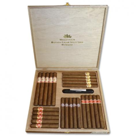 VIN829 - Millenium Havana Cigar Selection Humidor - Cab of 25 cigars - 1999